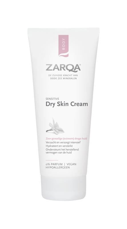 Zarqa Dry Skin Cream Sensitive met Dode Zee-mineralen voor een droge en geïrriteerde huid.-zensitivity