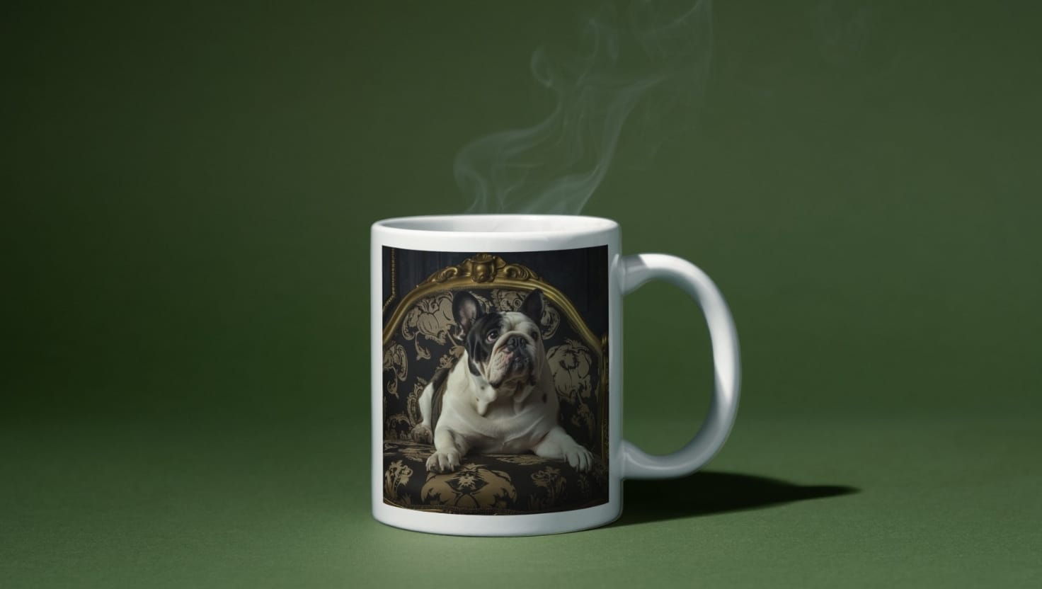 Bulldog Dolce | Zensitivity Bulldog Dolce op een mok