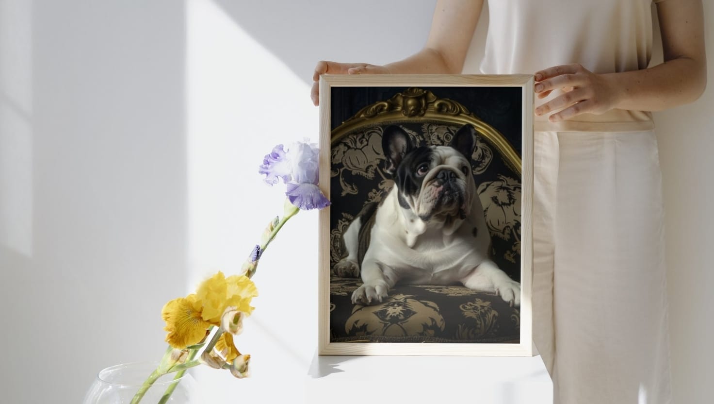Bulldog Dolce | Zensitivity Bulldog Dolce op een poster