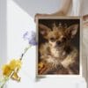 Royal chihuahua Tipsy | Zensitivity Royal chihuahua Tipsy op een poster