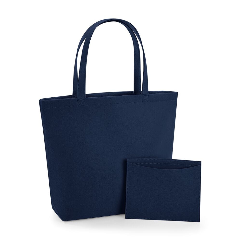 De Vilt Shopper Lilly | Zensitivity blauwe Vilt Shopper Lilly