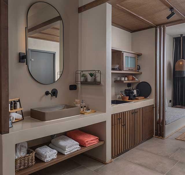 Alternative view of Anmian Suites Hotel in Chalkidiki