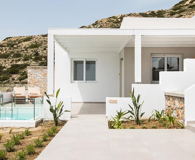 Theros Luxury Villas Villa -vakantie Griekenland-goedkope vakantie Griekenland-vakantie boeken-vakantie Karpathos-last minute vakantie Griekenland-zensitivity- Villa boeken