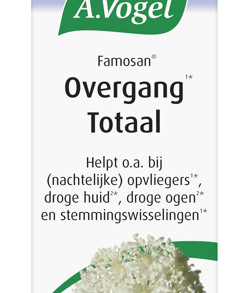 A.Vogel Famosan Overgang Totaal Tabletten - Supplementen overgang kopen-vitamine online - Supplementen vrouw kopen - supplementen kopen-voedingssupplementen-beste voedingssupplementen-supplementen bestellen-zensitivity