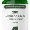 AOV 250 Vitamine B12 & Foliumzuur Vegacaps - 60VCP | Zensitivity AOV 250 Vitamine B12 & Foliumzuur Vegacaps -  kopen-vitamine online -  kopen - supplementen kopen-voedingssupplementen-beste voedingssupplementen-supplementen bestellen-zensitivity