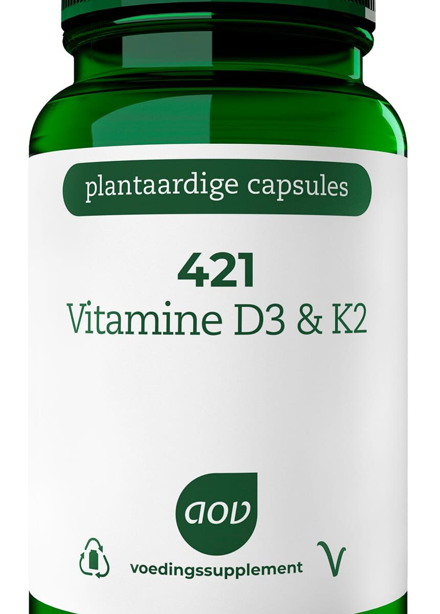 AOV 421 Vitamine D3 & K2 Vegacaps -  kopen-vitamine online -  kopen - supplementen kopen-voedingssupplementen-beste voedingssupplementen-supplementen bestellen-zensitivity