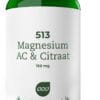 AOV 513 Magnesium AC & Citraat 150mg Tablet -  kopen-vitamine online -  kopen - supplementen kopen-voedingssupplementen-beste voedingssupplementen-supplementen bestellen-zensitivity