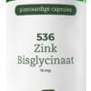 AOV 536 Zink Bisglycinaat 15mg Capsules -  kopen-vitamine online - Zink kopen - supplementen kopen-voedingssupplementen-beste voedingssupplementen-supplementen bestellen-zensitivity
