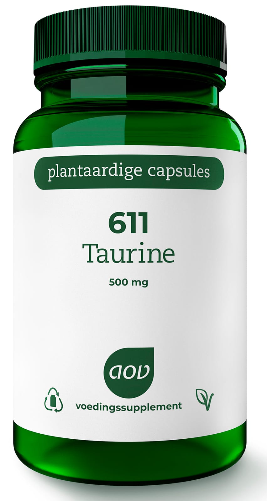 AOV 611 Taurine 500mg Vegacaps - 60VCP | Zensitivity AOV 611 Taurine 500mg Vegacaps -  kopen-vitamine online - Aminozuren kopen
