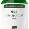 AOV 905 Alfa Liponzuur Vegacaps - Antioxidanten kopen-vitamine online - Populaire supplementen kopen - supplementen kopen-voedingssupplementen-beste voedingssupplementen-supplementen bestellen-zensitivity