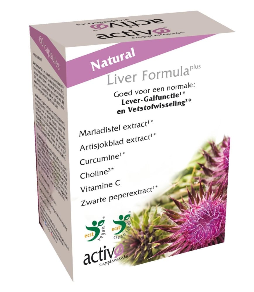 Activo Lever Formule Plus Capsules - 60VCP | Zensitivity Activo Lever Formule Plus Capsules -  kopen-vitamine online - Gal en lever supplementen kopen - supplementen kopen-voedingssupplementen-beste voedingssupplementen-supplementen bestellen-zensitivity