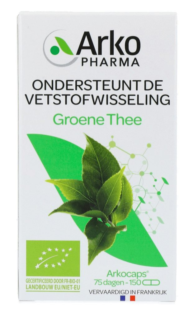 Arkocaps Groene Thee Capsules 150st - 150CP | Zensitivity Arkocaps Groene Thee Capsules 150st - Groene thee extract kopen-vitamine online - Afslankpillen kopen - supplementen kopen-voedingssupplementen-beste voedingssupplementen-supplementen bestellen-zensitivity