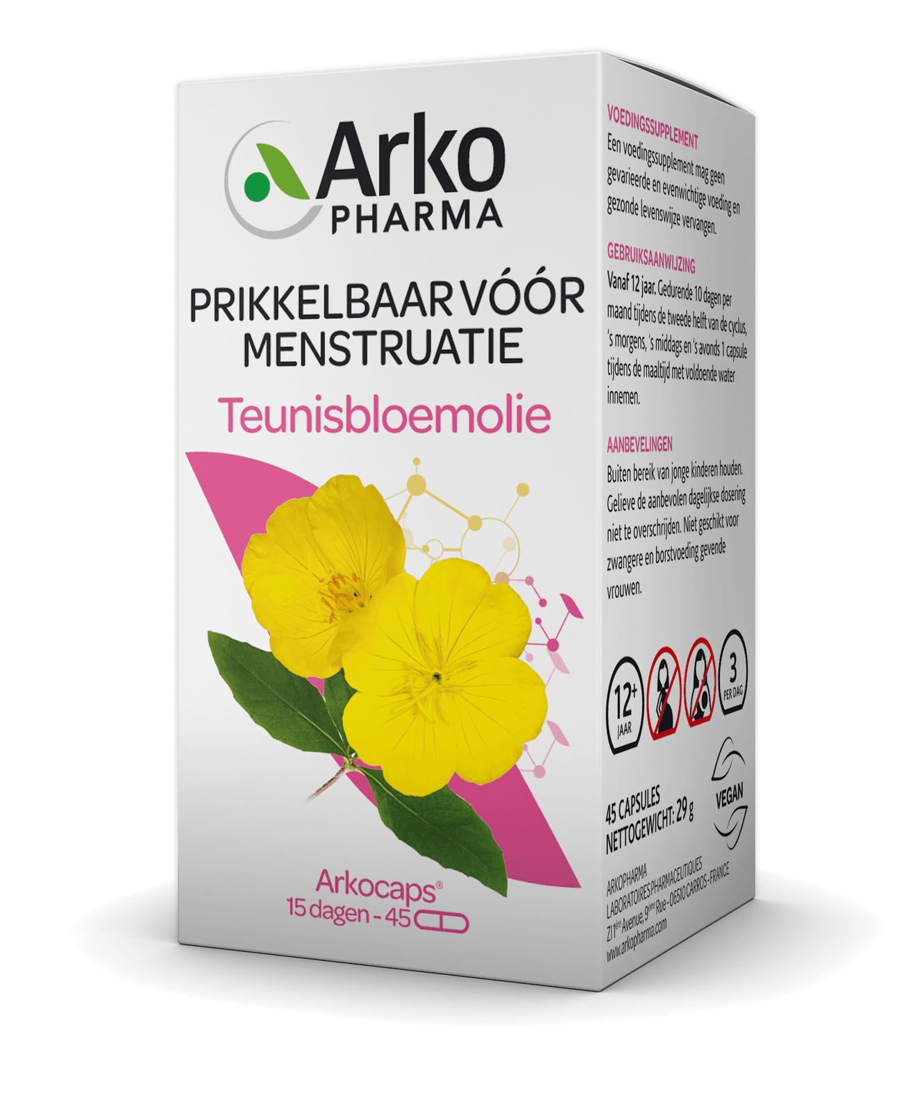 Arkocaps Teunisbloemolie Capsules 45st - 45CP | Zensitivity Arkocaps Teunisbloemolie Capsules 45st -  kopen-vitamine online - Omega vetzuren kopen - supplementen kopen-voedingssupplementen-beste voedingssupplementen-supplementen bestellen-zensitivity