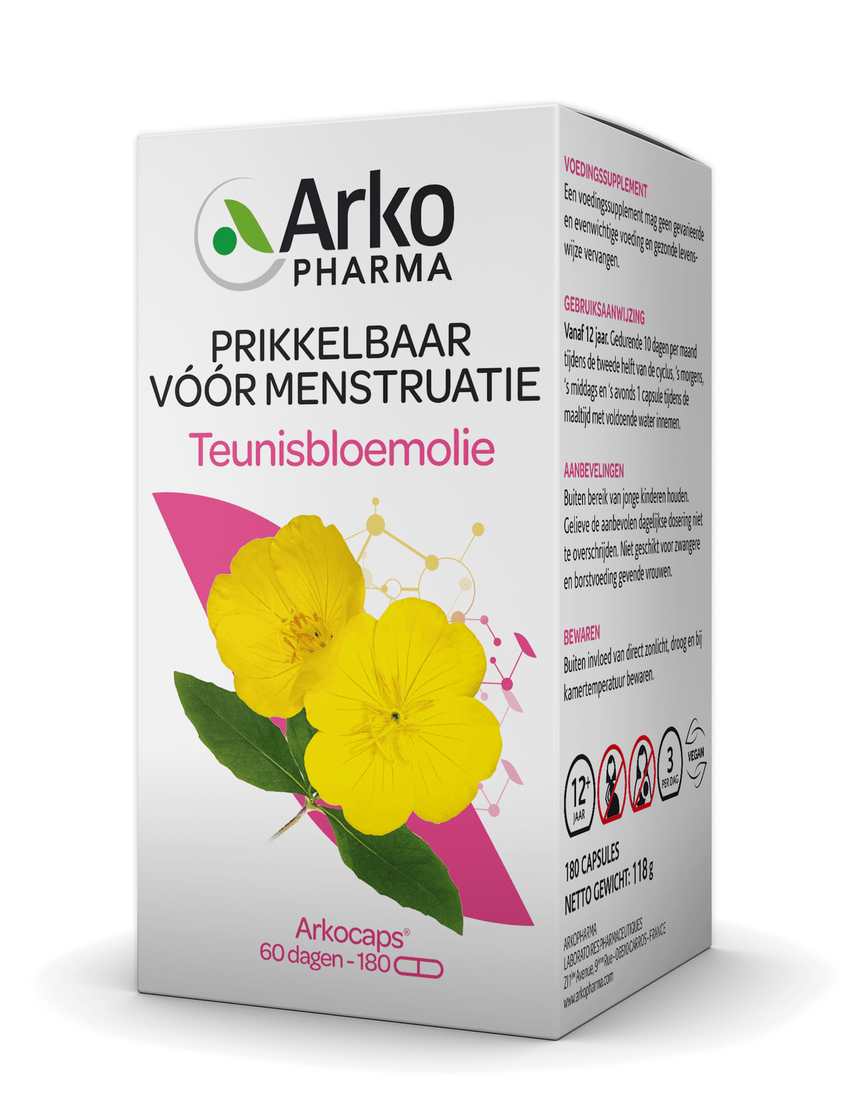 Arkocaps Teunisbloemolie Capsules - 180CP | Zensitivity Arkocaps Teunisbloemolie Capsules - Menstruatie supplementen kopen-vitamine online - Supplementen vrouw kopen - supplementen kopen-voedingssupplementen-beste voedingssupplementen-supplementen bestellen-zensitivity