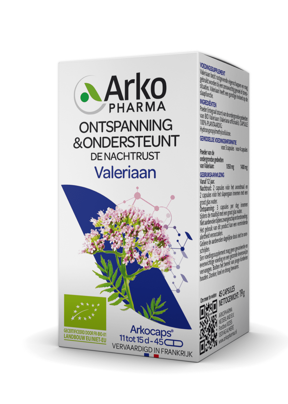 Arkocaps Valeriaan Capsules 45st -  kopen-vitamine online -  kopen - supplementen kopen-voedingssupplementen-beste voedingssupplementen-supplementen bestellen-zensitivity