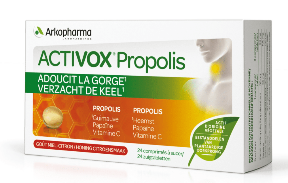 Arkopharma Activox Propolis Keelpastilles -  kopen-vitamine online -  kopen - supplementen kopen-voedingssupplementen-beste voedingssupplementen-supplementen bestellen-zensitivity