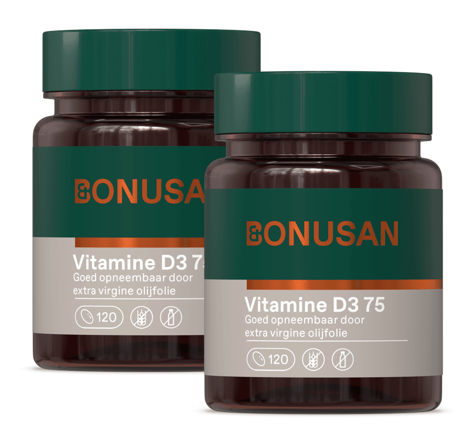 Bonusan Vitamine D3 75 Capsules Duoverpakking - 2x120CP | Zensitivity Bonusan Vitamine D3 75 Capsules Duoverpakking - kopen-vitamine online - kopen - supplementen kopen-voedingssupplementen-beste voedingssupplementen-supplementen bestellen-zensitivity