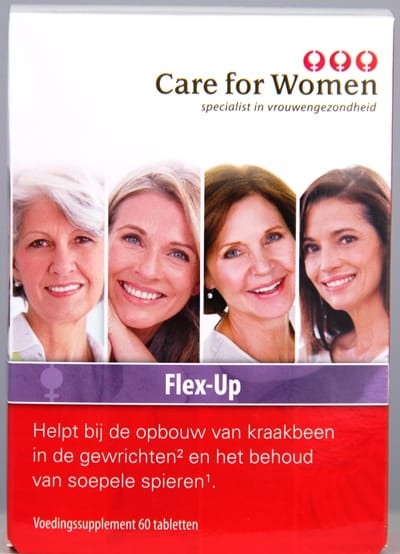 Care For Women Women's Flex Up - 60CP | Zensitivity Care For Women Women's Flex Up - Soepele gewrichten kopen-vitamine online - Gewrichten supplementen kopen - supplementen kopen-voedingssupplementen-beste voedingssupplementen-supplementen bestellen-zensitivity