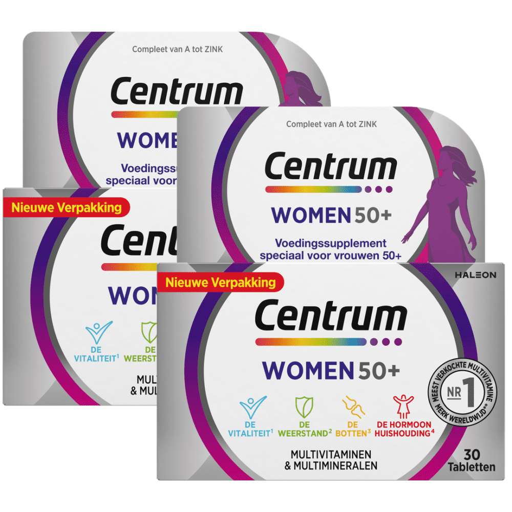Centrum Women 50+ Multivitaminen Tabletten Duo -  kopen-vitamine online -  kopen - supplementen kopen-voedingssupplementen-beste voedingssupplementen-supplementen bestellen-zensitivity
