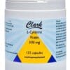 Clark L-Cysteine 500mg - 125CP | Zensitivity Clark L-Cysteine 500mg -  kopen-vitamine online - Aminozuren kopen - supplementen kopen-voedingssupplementen-beste voedingssupplementen-supplementen bestellen-zensitivity