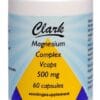 Clark Magnesiumcomplex 500mg Capsules - 60CP | Zensitivity Clark Magnesiumcomplex 500mg Capsules -  kopen-vitamine online -  kopen