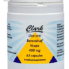 Clark Uva Ursi 400mg Capsules - Blaas complex kopen-vitamine online - Blaas supplementen kopen