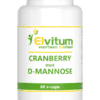Elvitum Cranberry + D&apos;Mannose Vegicaps -  kopen-vitamine online -  kopen - supplementen kopen-voedingssupplementen-beste voedingssupplementen-supplementen bestellen-zensitivity