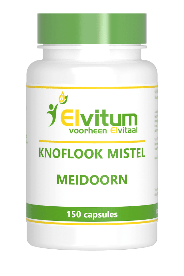 Elvitum Knoflook Mistel Meidoorn Capsules -  kopen-vitamine online -  kopen - supplementen kopen-voedingssupplementen-beste voedingssupplementen-supplementen bestellen-zensitivity