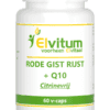 Elvitum Rode Gist Q10 Vegicaps - 60CP | Zensitivity Elvitum Rode Gist Q10 Vegicaps -  kopen-vitamine online - Q10 kopen - supplementen kopen-voedingssupplementen-beste voedingssupplementen-supplementen bestellen-zensitivity