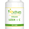 Elvitum Vegan IJzer + C Capsules - 90VCP | Zensitivity Elvitum Vegan IJzer + C Capsules -  kopen-vitamine online - IJzer kopen - supplementen kopen-voedingssupplementen-beste voedingssupplementen-supplementen bestellen-zensitivity