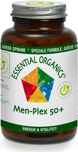 Essential Organics Men-Plex 50+ - 90TB | Zensitivity Essential Organics Men-Plex 50+ - kopen-vitamine online - Multivitamine man kopen - supplementen kopen-voedingssupplementen-beste voedingssupplementen-supplementen bestellen-zensitivity