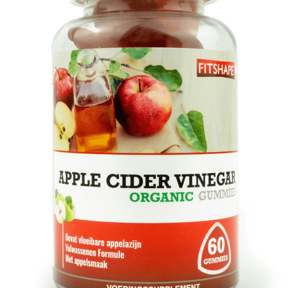 Fitshape Apple Cider Vinegar Organic Gummies - Antioxidanten kopen-vitamine online - Populaire supplementen kopen - supplementen kopen-voedingssupplementen-beste voedingssupplementen-supplementen bestellen-zensitivity