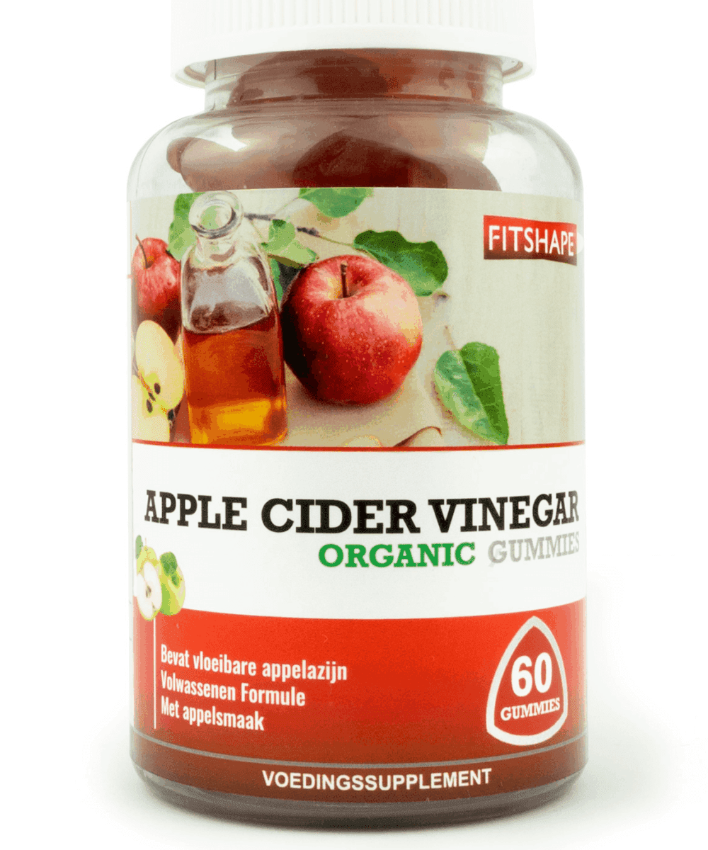 Fitshape Apple Cider Vinegar Organic Gummies - Antioxidanten kopen-vitamine online - Populaire supplementen kopen - supplementen kopen-voedingssupplementen-beste voedingssupplementen-supplementen bestellen-zensitivity
