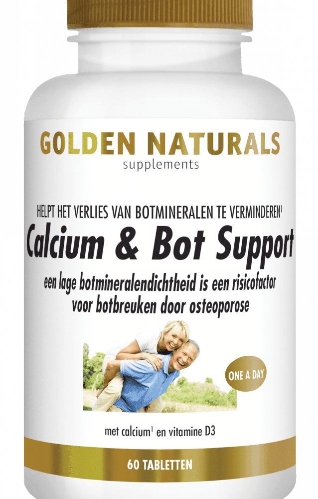 Golden Naturals Calcium & Bot Support Tabletten -  kopen-vitamine online -  kopen - supplementen kopen-voedingssupplementen-beste voedingssupplementen-supplementen bestellen-zensitivity