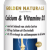 Golden Naturals Calcium & Vitamine D3 Tabletten -  kopen-vitamine online -  kopen - supplementen kopen-voedingssupplementen-beste voedingssupplementen-supplementen bestellen-zensitivity