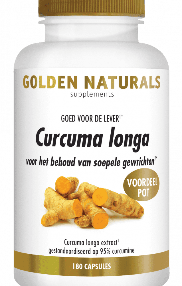 Golden Naturals Curcuma Longa Capsules - Kurkuma kopen-vitamine online - Populaire supplementen kopen - supplementen kopen-voedingssupplementen-beste voedingssupplementen-supplementen bestellen-zensitivity