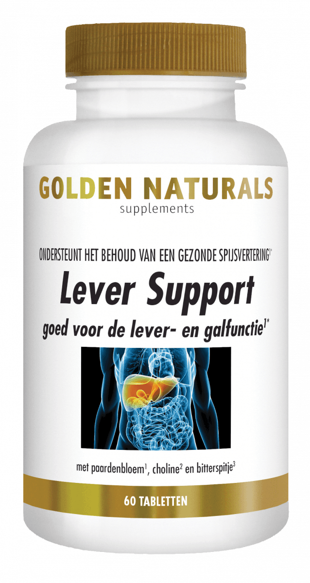 Golden Naturals Lever Support Tabletten -  kopen-vitamine online - Gal en lever supplementen kopen - supplementen kopen-voedingssupplementen-beste voedingssupplementen-supplementen bestellen-zensitivity
