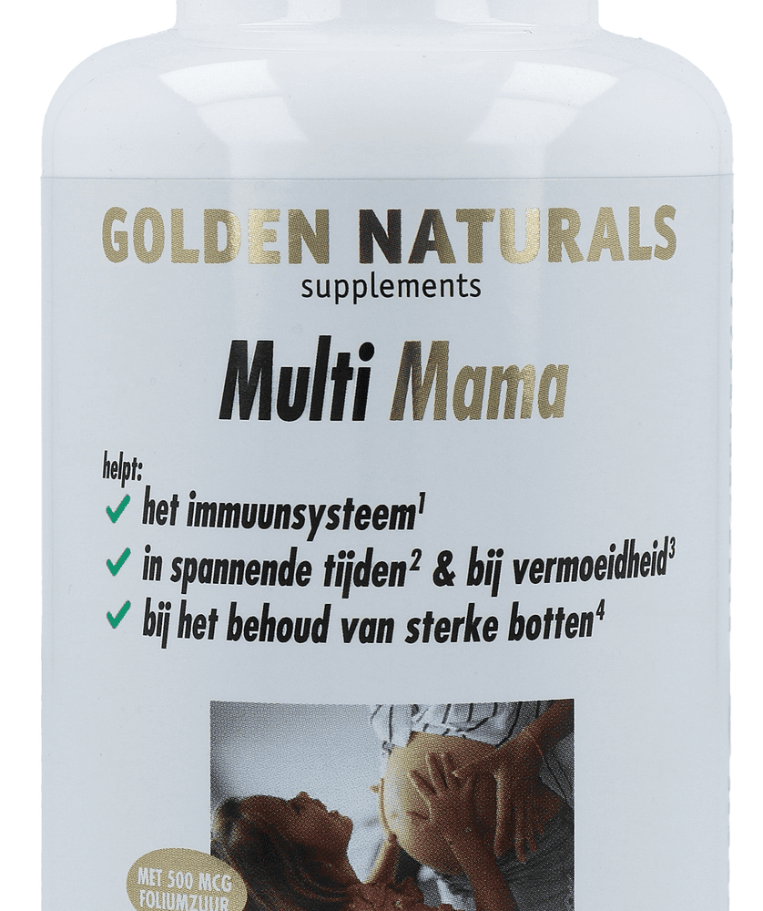 Golden Naturals Multi Mama Capsules -  kopen-vitamine online -  kopen - supplementen kopen-voedingssupplementen-beste voedingssupplementen-supplementen bestellen-zensitivity