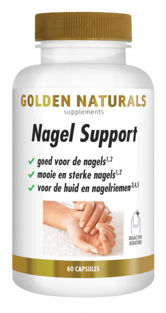 Golden Naturals Nagel Support Capsules - Supplementen sterke nagels kopen-vitamine online - Beauty supplementen kopen - supplementen kopen-voedingssupplementen-beste voedingssupplementen-supplementen bestellen-zensitivity