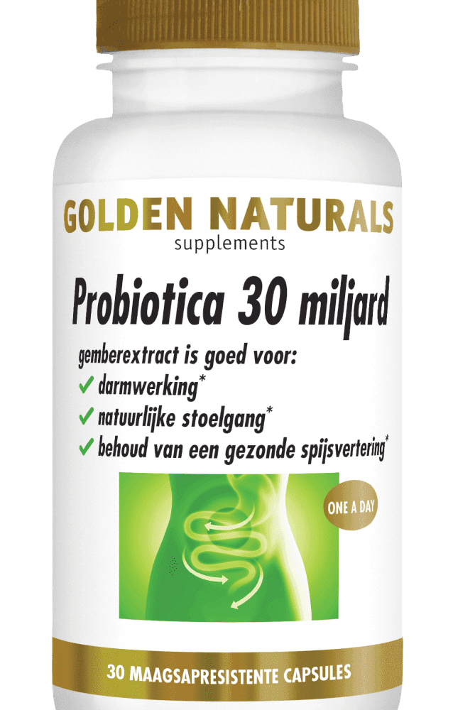 Golden Naturals Probiotica 30 Miljard Capsules -  kopen-vitamine online - Probiotica kopen - supplementen kopen-voedingssupplementen-beste voedingssupplementen-supplementen bestellen-zensitivity