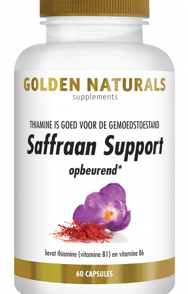 Golden Naturals Saffraan Formule Capsules - Energie complex kopen-vitamine online - Energie (vermoeidheid) kopen - supplementen kopen-voedingssupplementen-beste voedingssupplementen-supplementen bestellen-zensitivity