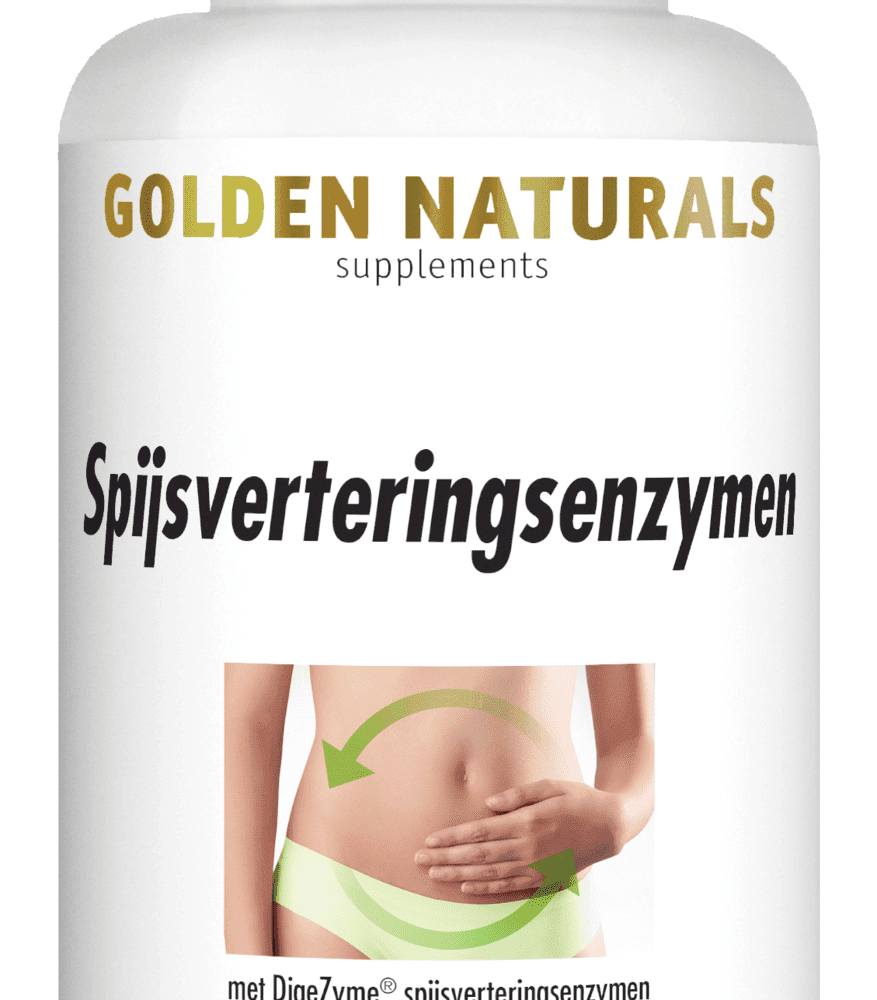 Golden Naturals Spijsverteringsenzymen Capsules - Spijsvertering supplementen kopen-vitamine online - Maag en darm kopen - supplementen kopen-voedingssupplementen-beste voedingssupplementen-supplementen bestellen-zensitivity