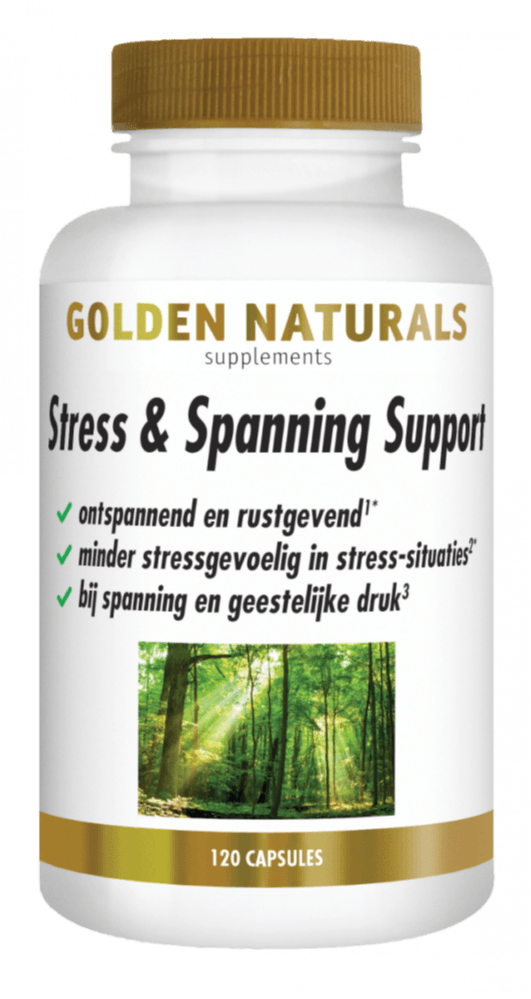 Golden Naturals Stress & Spanning Capsules -  kopen-vitamine online -  kopen