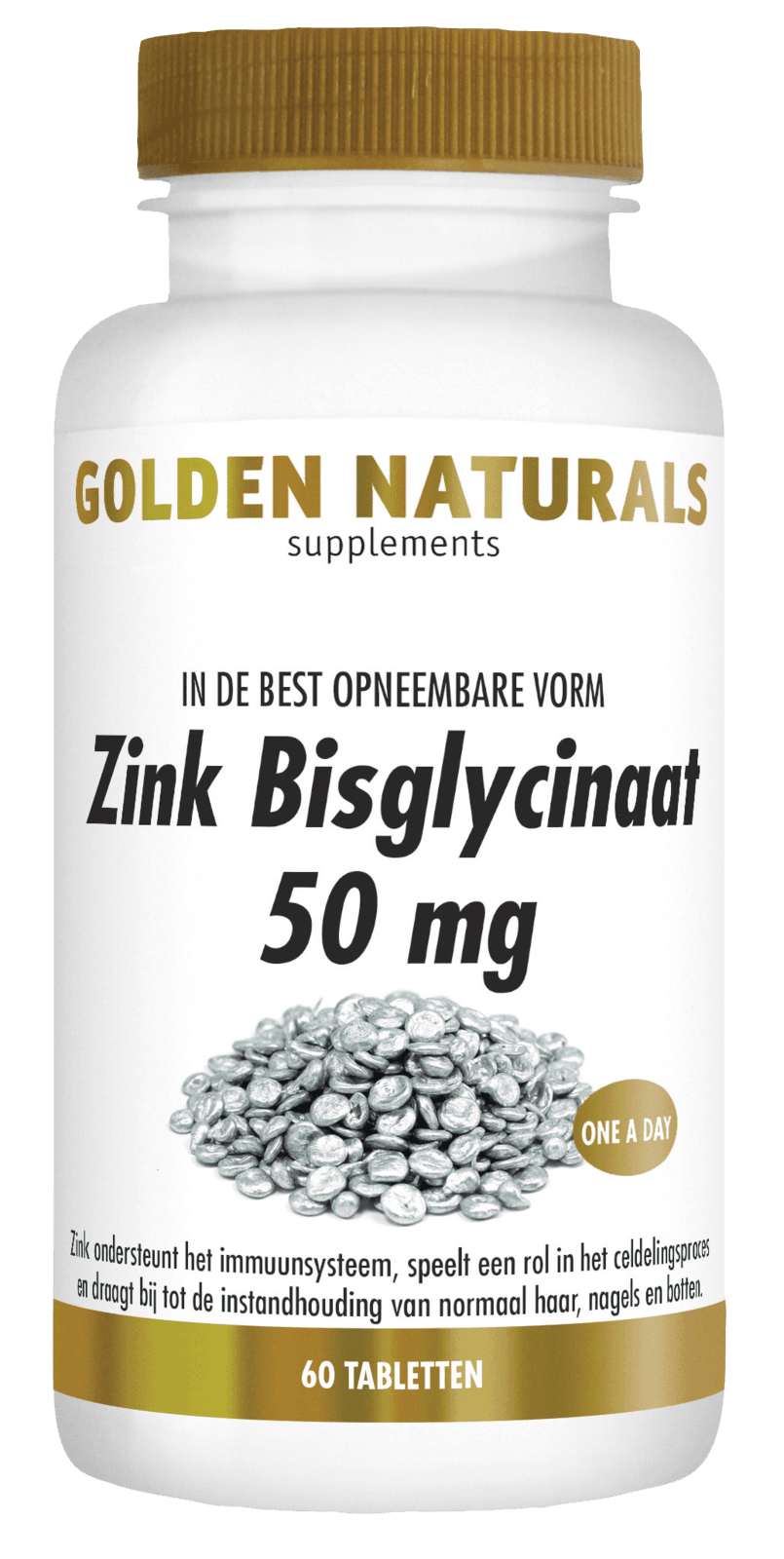 Golden Naturals Zink Bisglycinaat 50 mg Tabletten - 60VTB | Zensitivity Golden Naturals Zink Bisglycinaat 50 mg Tabletten -  kopen-vitamine online - Zink kopen - supplementen kopen-voedingssupplementen-beste voedingssupplementen-supplementen bestellen-zensitivity