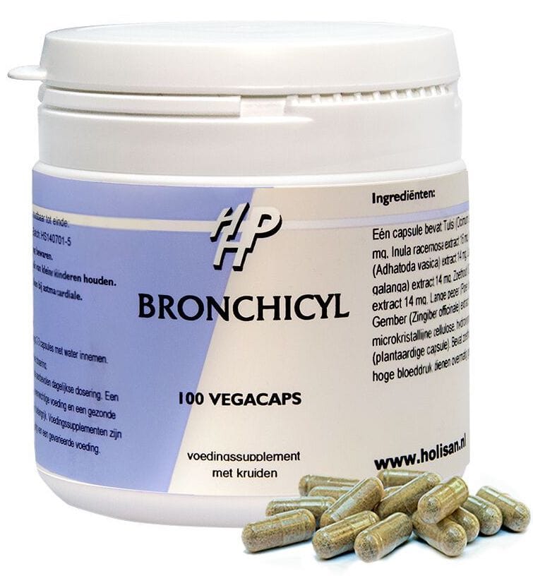 Holisan Bronchicyl Capsules 100st -  kopen-vitamine online - Ayurvedische supplementen kopen - supplementen kopen-voedingssupplementen-beste voedingssupplementen-supplementen bestellen-zensitivity