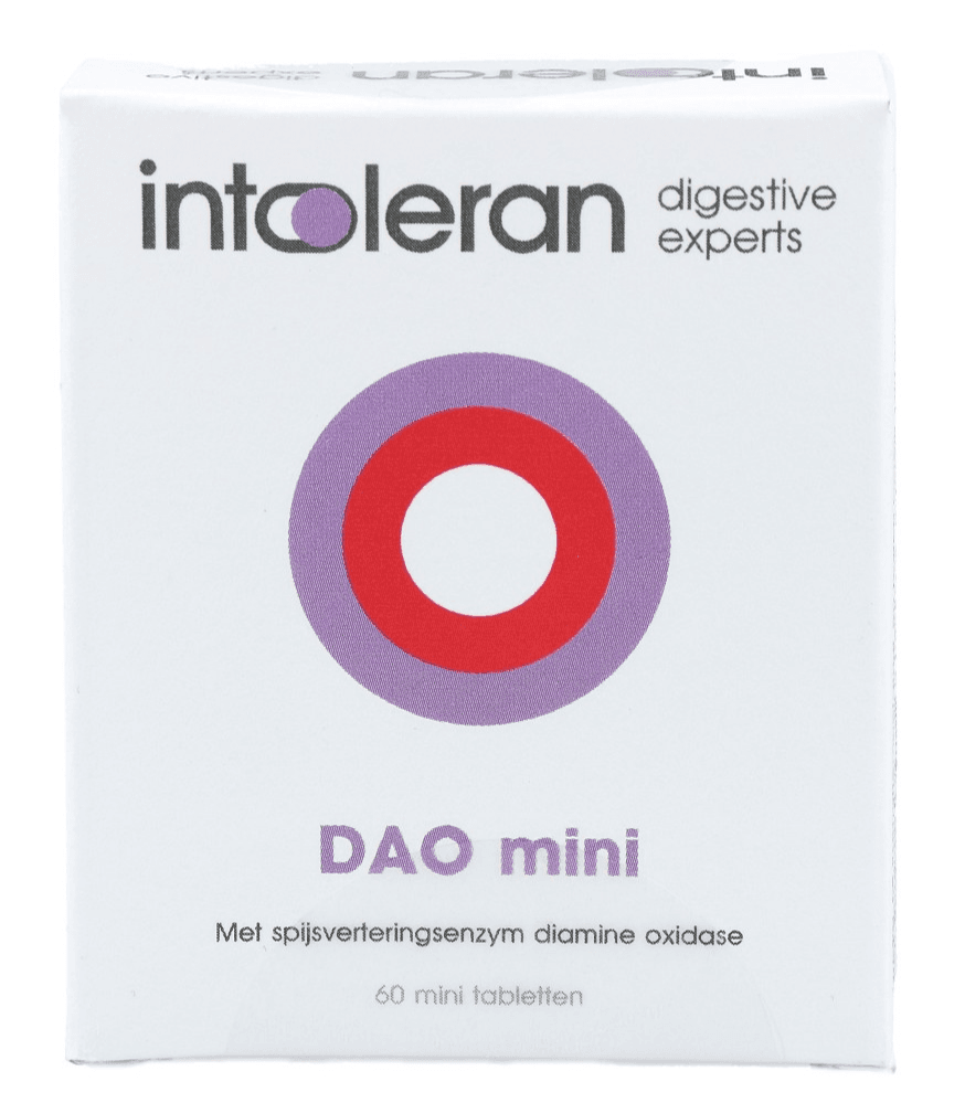 Intoleran DAO Mini Tabletten - Spijsvertering supplementen kopen-vitamine online - Maag en darm kopen - supplementen kopen-voedingssupplementen-beste voedingssupplementen-supplementen bestellen-zensitivity