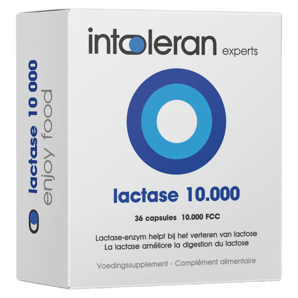 Intoleran Lactase 10.000 FCC Capsules - Spijsvertering supplementen kopen-vitamine online - Maag en darm kopen - supplementen kopen-voedingssupplementen-beste voedingssupplementen-supplementen bestellen-zensitivity