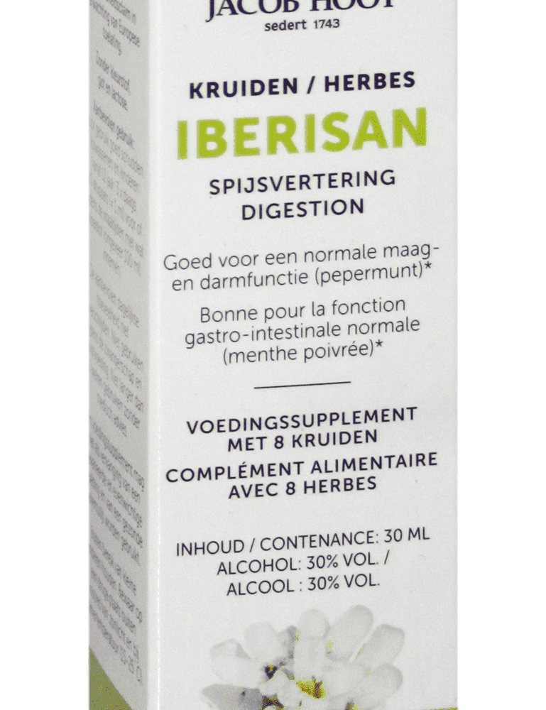 Jacob Hooy Iberisan Kruiden Druppels - Spijsvertering supplementen kopen-vitamine online - Maag en darm kopen - supplementen kopen-voedingssupplementen-beste voedingssupplementen-supplementen bestellen-zensitivity