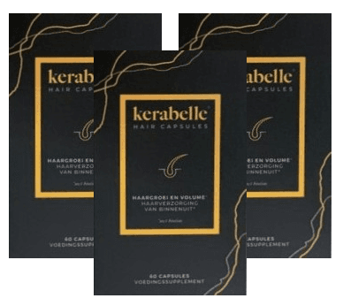 Kerabelle Hair Capsules Voordeelverpakking - 3x60VCP | Zensitivity Kerabelle Hair Capsules Voordeelverpakking - Haargroei supplementen kopen-vitamine online - Haarverzorging kopen - supplementen kopen-voedingssupplementen-beste voedingssupplementen-supplementen bestellen-zensitivity
