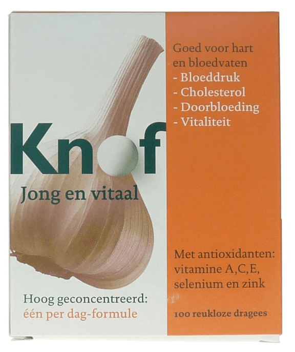 Knof Knoflookdragees Anti Oxidanten - Antioxidanten kopen-vitamine online - Populaire supplementen kopen - supplementen kopen-voedingssupplementen-beste voedingssupplementen-supplementen bestellen-zensitivity